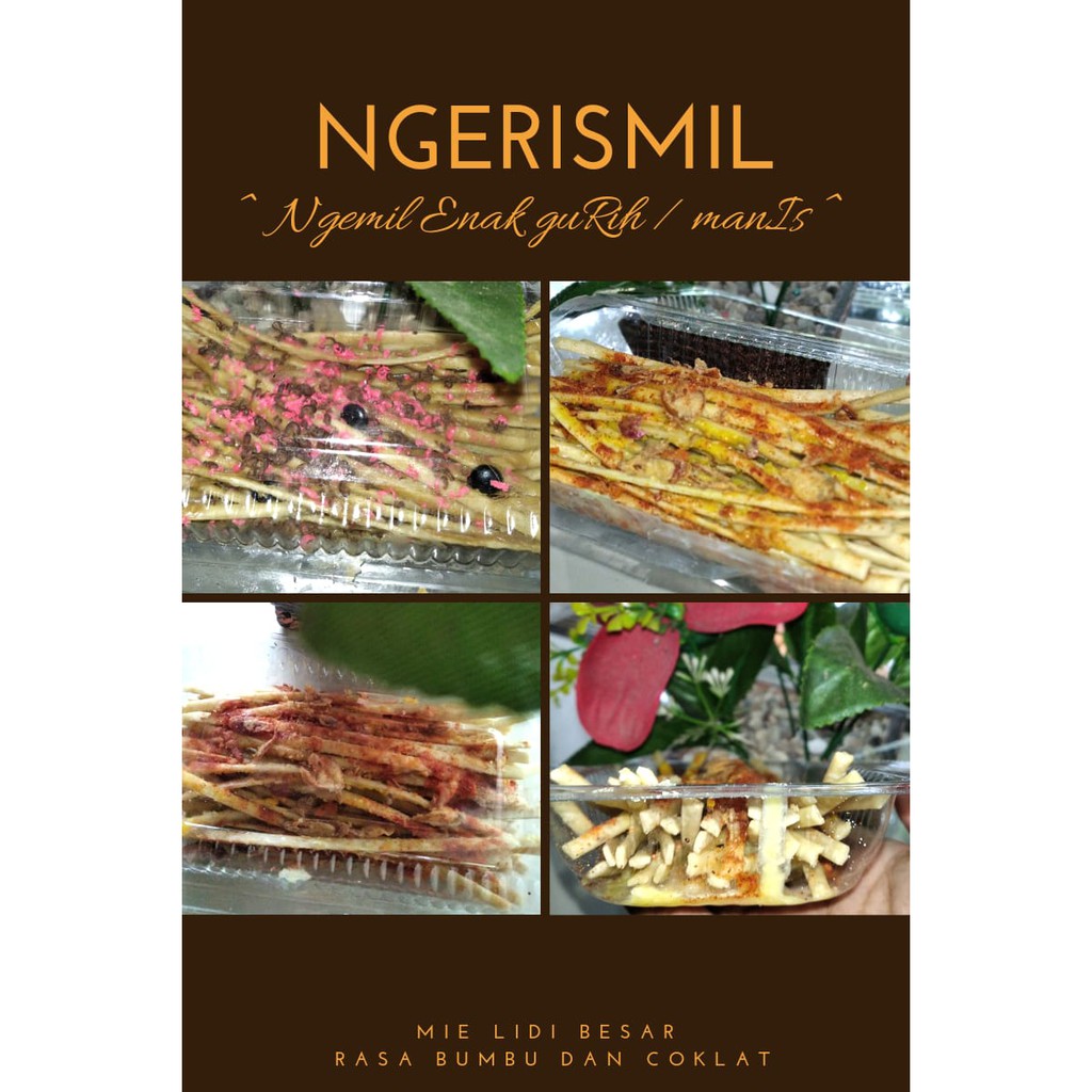 

MIE LIDI BESAR VARIAN BUMBU NGERISMIL