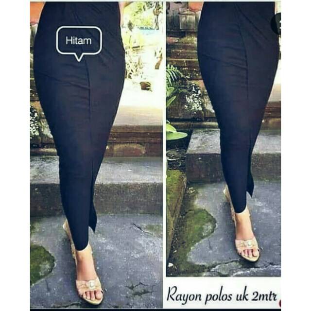 Kamen rayon polos halus