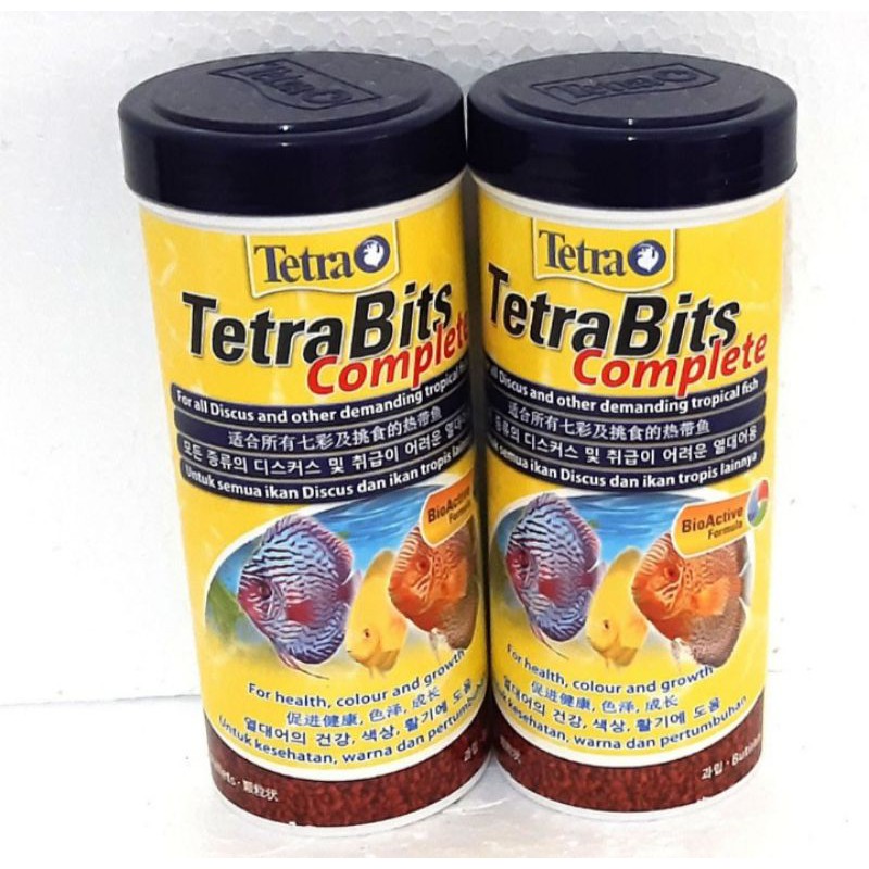 PAKAN IKAN TETRA BITS COMPLETE 93 gr pakan ikan Discuss (PREMIUM FISH FOOD)