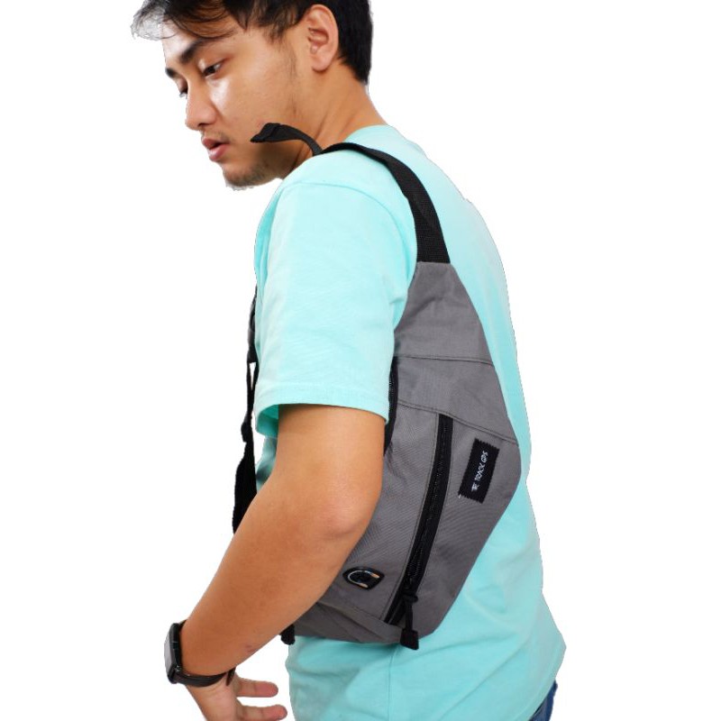 Tas selempang pria waistbag track gps herper murah outdoor 092