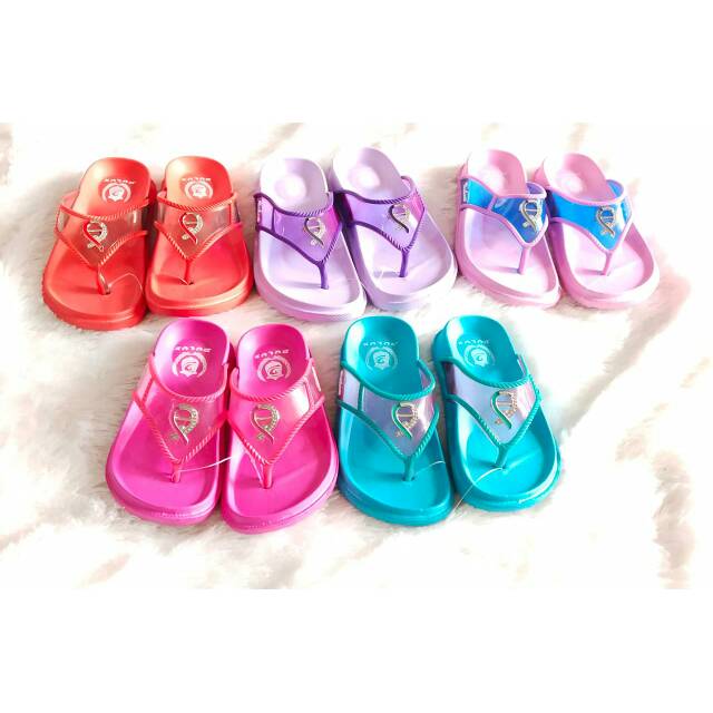  Sandal  jepit  anak  slip on murah  perempuan  cewek wanita 