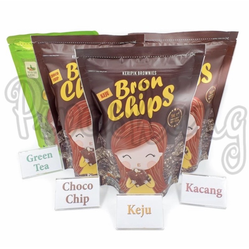 Brownies Bronchip  60gram / brownies / bronchips snack anak lemonilo bron chip