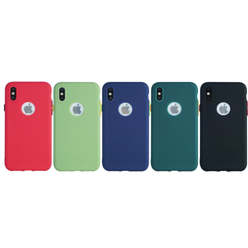 iPhone 8G+ | XS | XR | XS Max Candy Lensa Camera Protection Soft Case