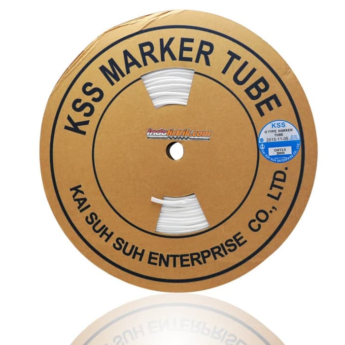 

Marker Tube KSS 3mm Putih OMT 3.0 Kabel Marker Label 3 mm - MURAH Termurah