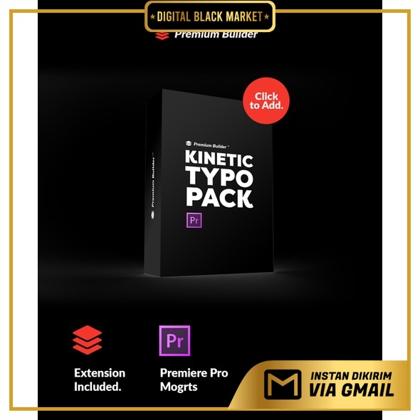 Premium Builder - Kinetic Typo Pack - Premiere Pro (Extension)