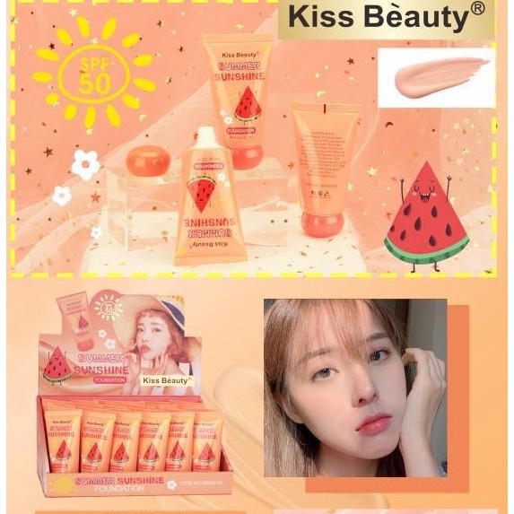 [ ECER ] KISSBEAUTY FOUNDATION SUMMER SUNSHINE