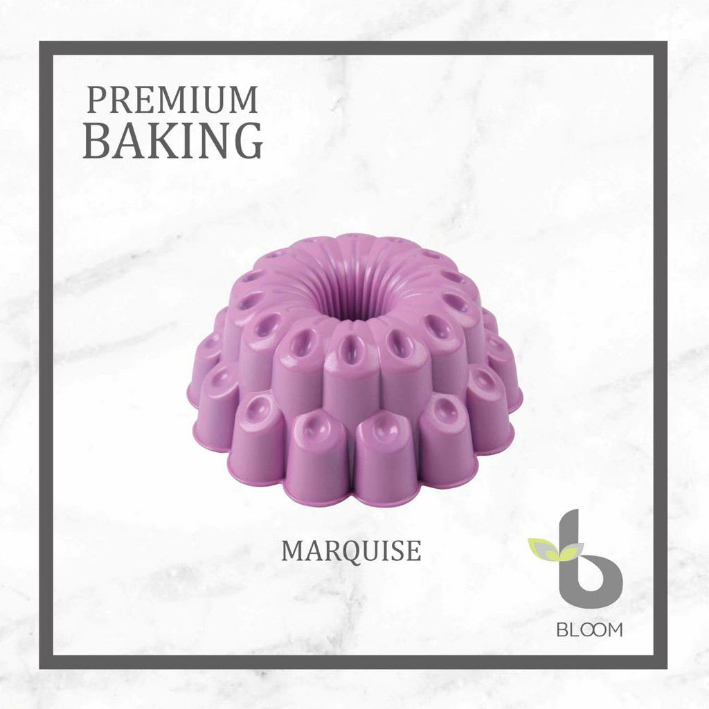 LOYANG CETAKAN KUE PUDDING MARQUISE BLOOM