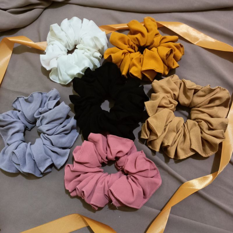 Scrunchie Hijab Cepol / Ikat rambut / Kunciran