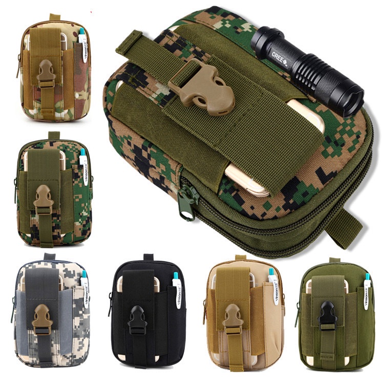 ONLYONE12 Tas Pinggang Pria Army / Tas Pinggang Hp / Tas Tactical / Tas Pria Muat Banyak