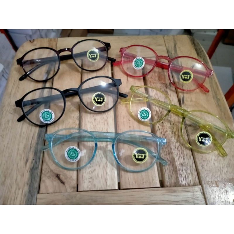 KACAMATA/FRAME FASHION OVAL LENTUR