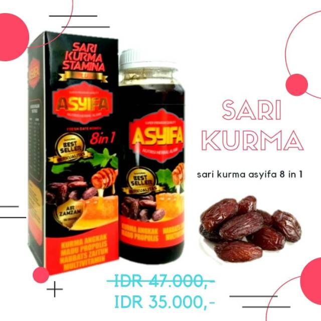 

Sari kurma asyfa 8 in 1 best seller