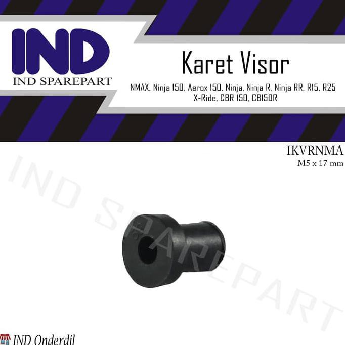 Mur Karet-Ganjel-Dudukan Baut Visor Windshield-Winshield X-Ride/Xride