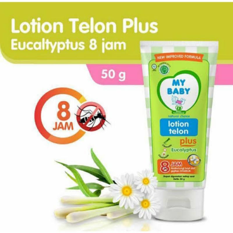 My Baby Telon Lotion Plus 50ml - MYbaby Telon Cream Tube Bayi - Telon Losion