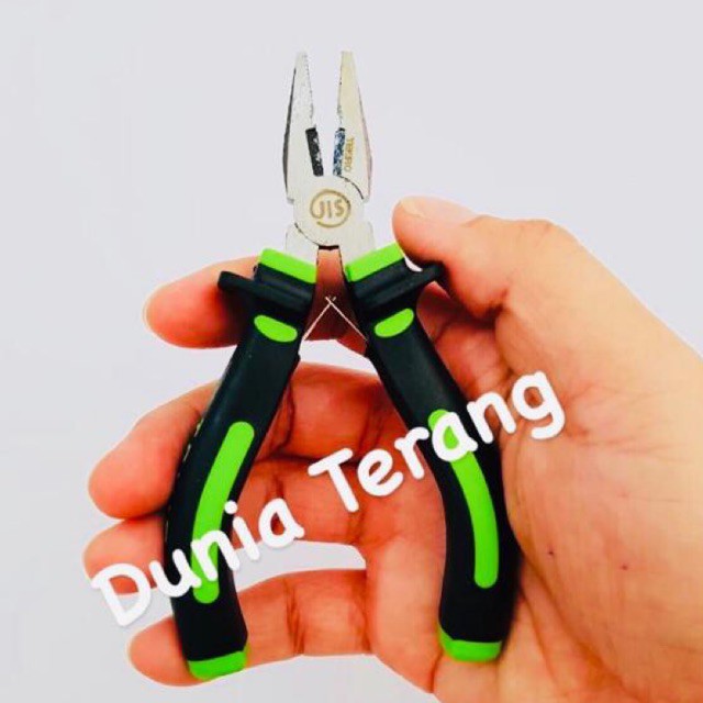 Tang Kombinasi Mini TEKIRO 4,5&quot; gg Karet - Tang Karet Kecil 4.5 in - Small Linesman Mini Pliers 41/2