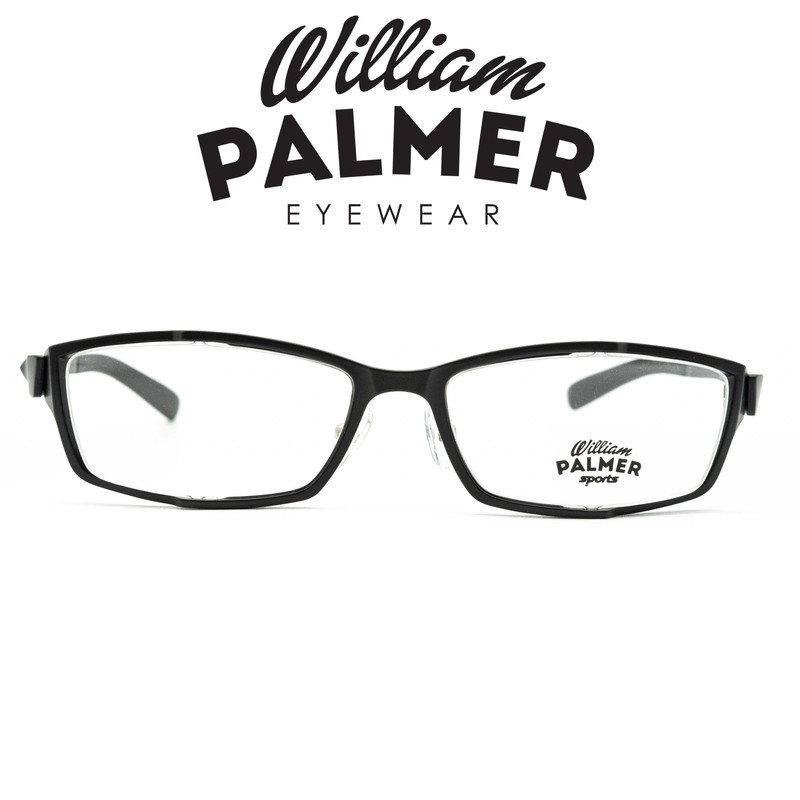 William Palmer Kacamata Pria Wanita Sport 860031 C001 Black