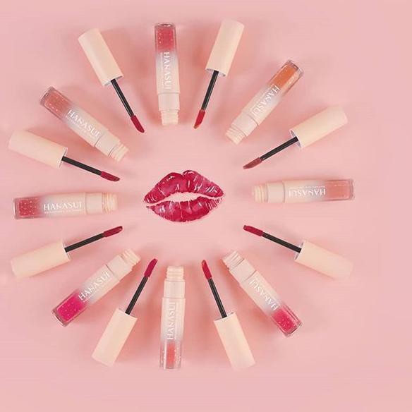 [KODE 66] HANASUI mattedorable lip cream - lipstik hanasui implora lip matte hanasui BOBA EDITION