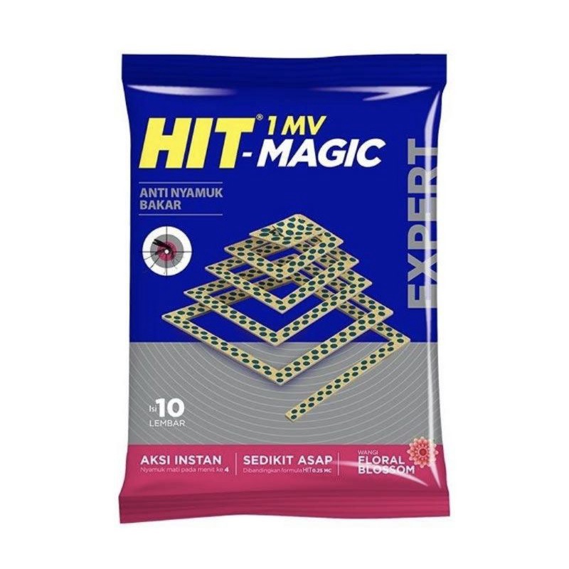 Hit magic expert piramida 6x4s/ hit mat electric 4sx12 / hit alat nyamuk 5watt/ hit mat electric 18+3s box