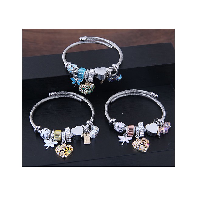 LRC Gelang Fashion Metal Love Bracelet A59531