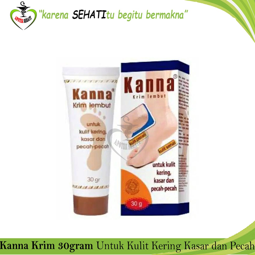 KANNA Soft Cream dan White Cream untuk Pelembab Kaki Pecah-Pecah Kanna Krim Kaki