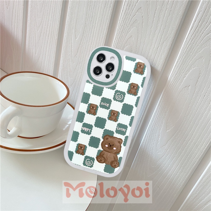 Soft Case Tpu Transparan Motif Kelinci / Strawberry / Beruang Untuk IPhone 11 / 12 / 13pro Max / 7 / 8 / 6 / 6splus / X / XS Max / SE 2020