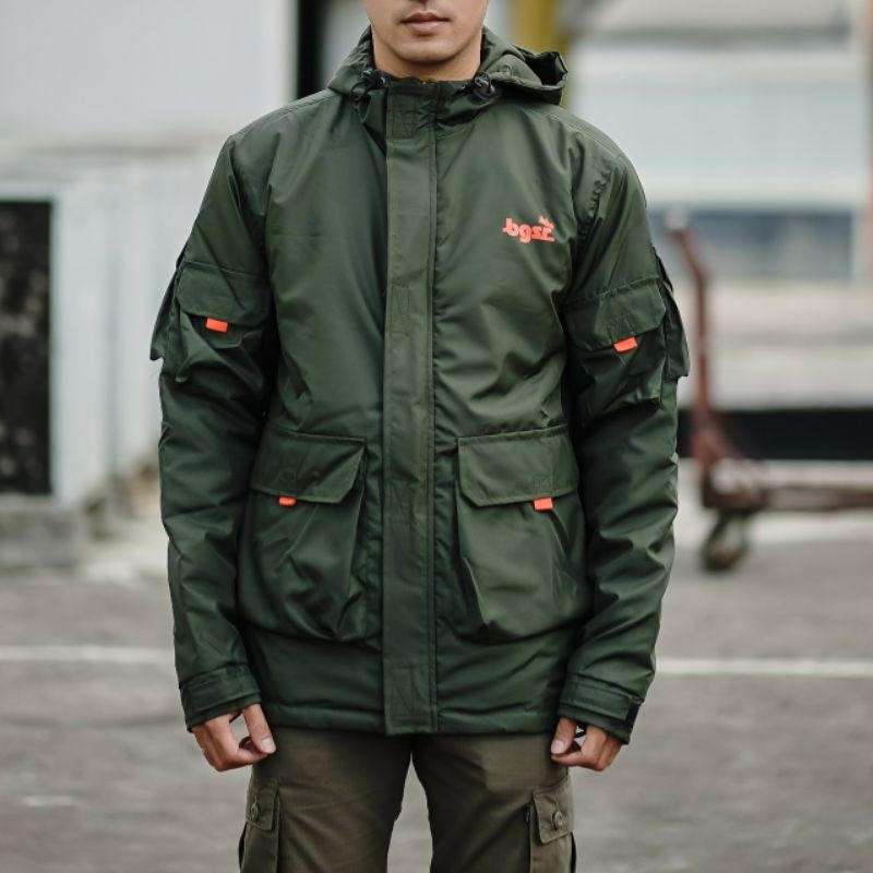 BGSR Jaket Windbreaker ARMOR Waterproof