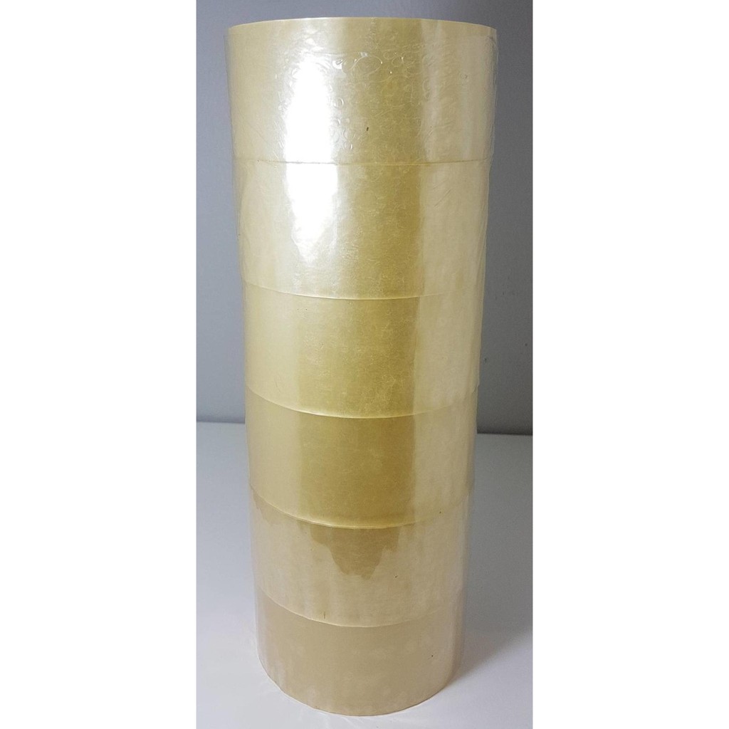 

TERMURAH SATU BOX Lakban Bening 2 Inch 80 Yard Sazanami