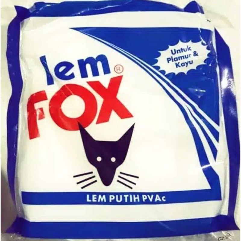 

lem fox putih pvca refil 350 gram