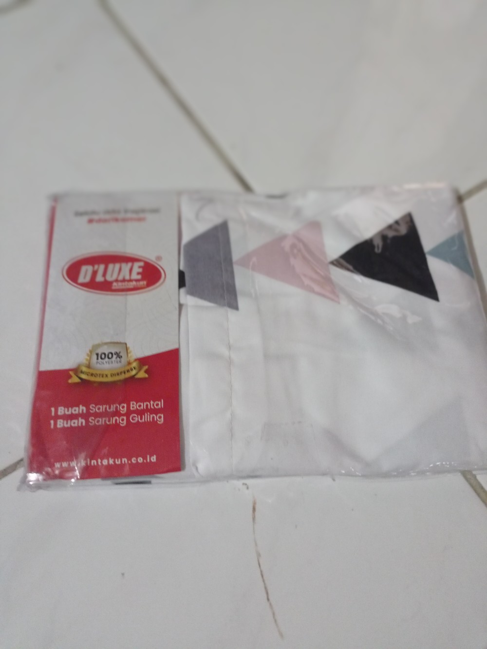 Sarung Bantal Guling Tidur Set Kintakun Deluxe Dluxe Minimalis Grosir Murah