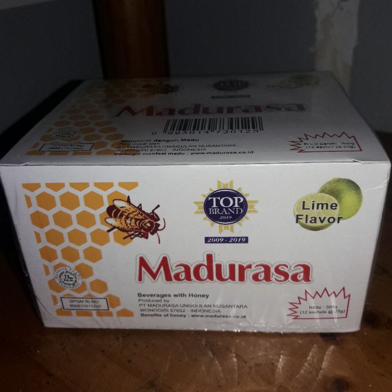 

madurasa 1 box (isi 12 sachet)