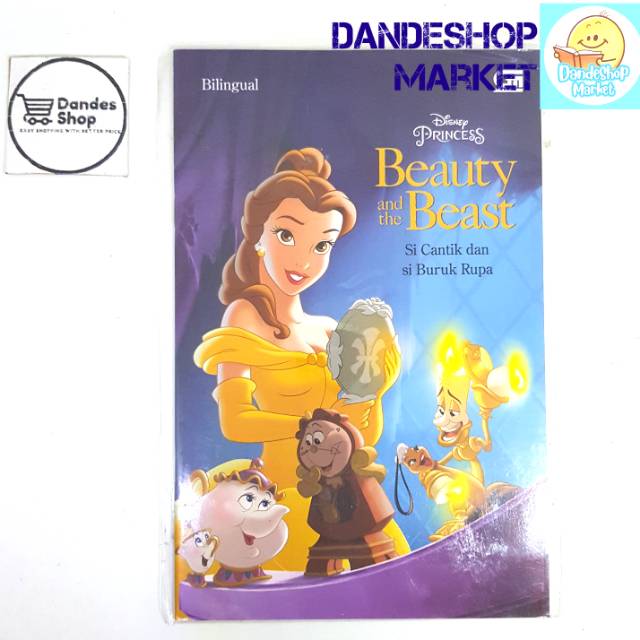 Buku Cerita Beauty And The Beast (bilingual) Si Cantik Dan