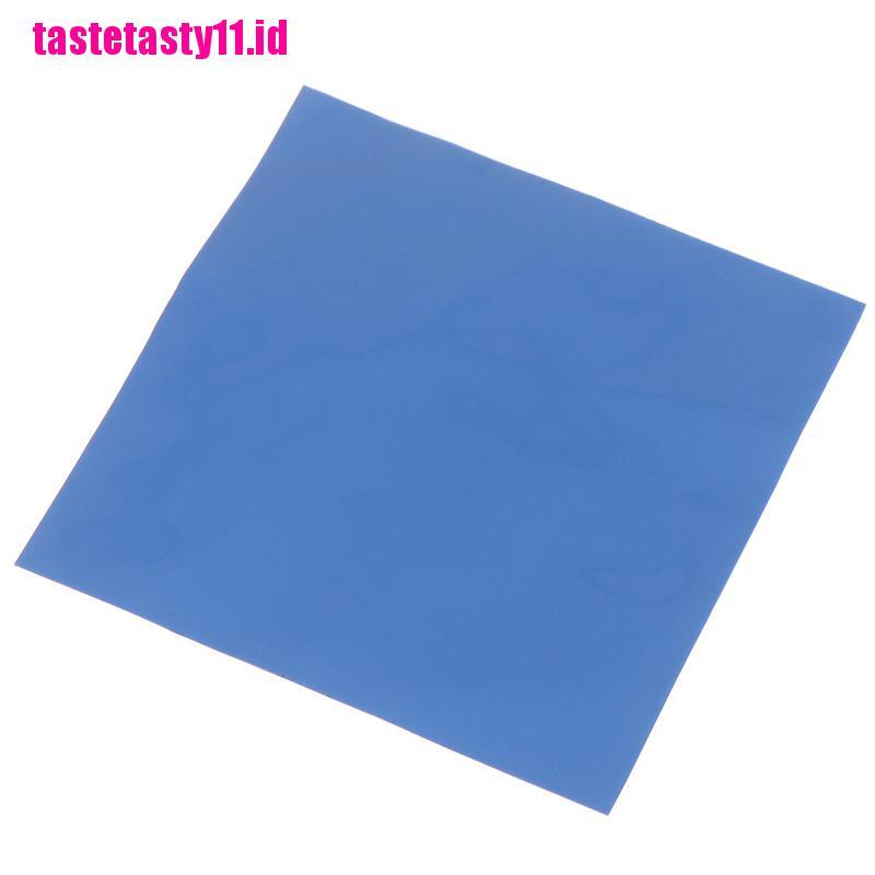 Pad Silikon Konduktif Pendingin Heatsink GPU CPU 100mm X 100mmx0.5mm