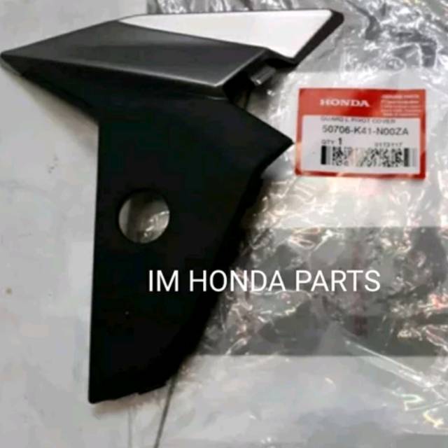 Cover dudukan step kiri Honda Supra x 125 fi 2014