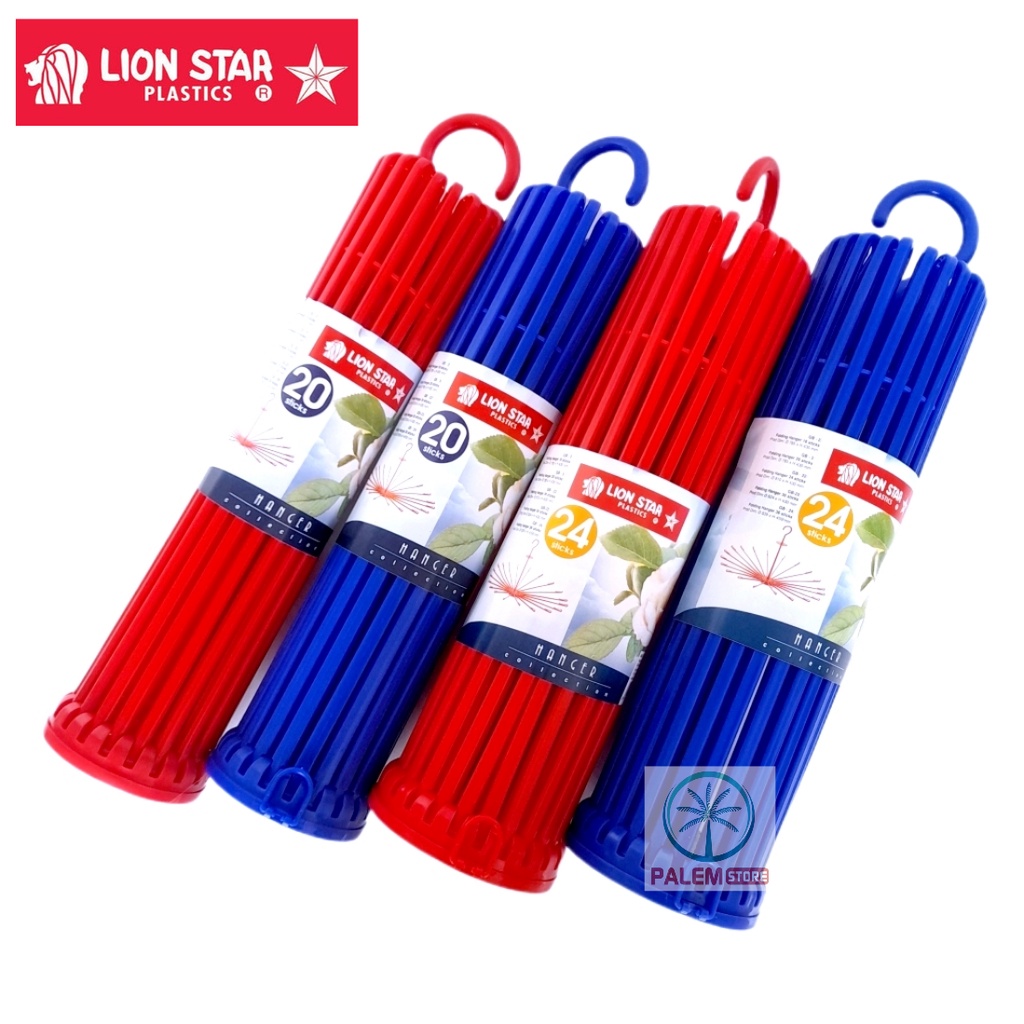 FOLDING HANGER LION STAR 20 DAN 24 STICK | JEMURAN PUTAR LION STAR | JEMURAN BAJU ANAK Murah