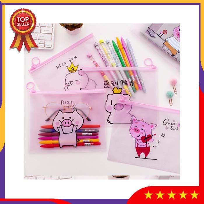 

VBS3 Tempat Pensil A5 Stationery Pencil Case Pouch Alat Tulis Pensil Perlengkapan Sekolah