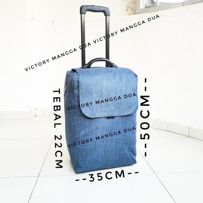 TRAVEL BAG TAS RODA STIK TERPAL KUAT RODA 4 TOTE TRAVEL