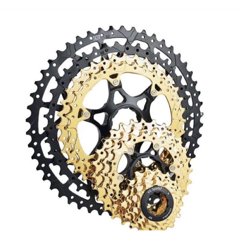 Sprocket Sepeda VG Sport Gold series 9 speed 11-42T Ultralight VG72