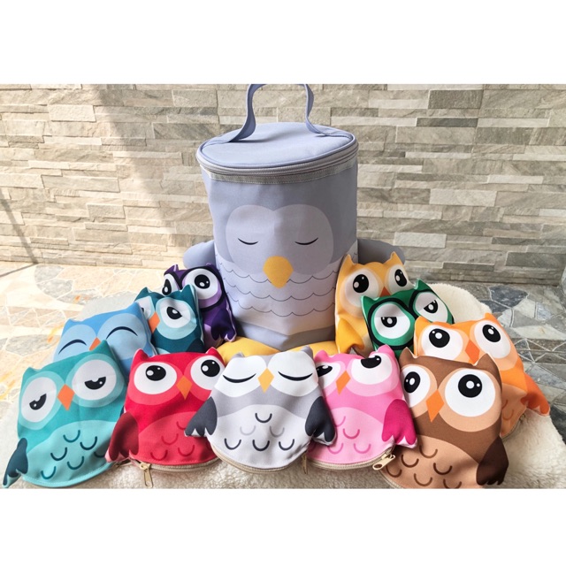OWL DIFFUSER BAG YL / TAS OWL DIFFUSER YL + FREE OWL POUCH