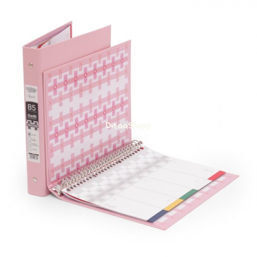 

Bantex B5 Multiring Binder - Musky Pink- Batik Series (1 Pcs) #1336 74 096