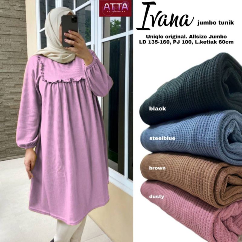 ivana jumbo Tunik ld 135-160 UNIQLO tunik by atta