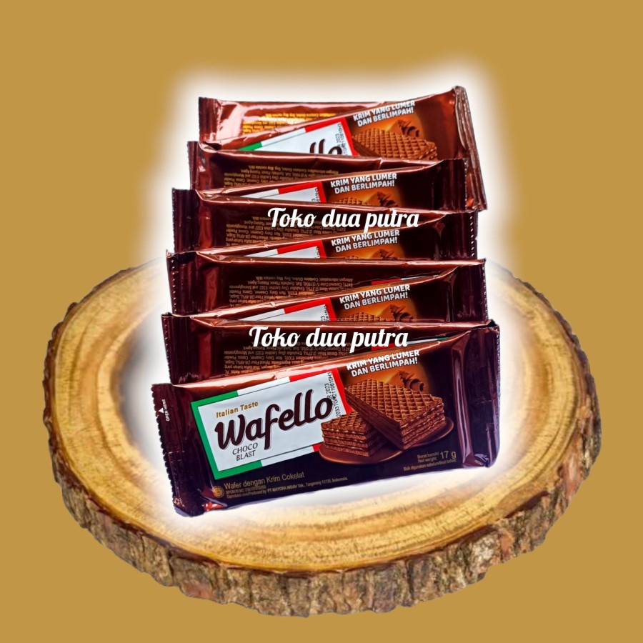 

Wafello coklat sachet 17 gr X 10 pcs
