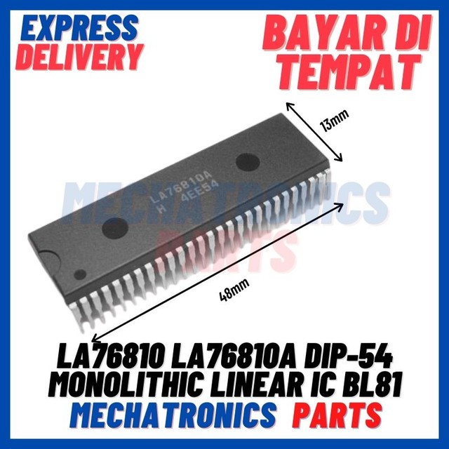 [ICS-9014] LA76810 LA76810A DIP-54 MONOLITHIC LINEAR IC BL81