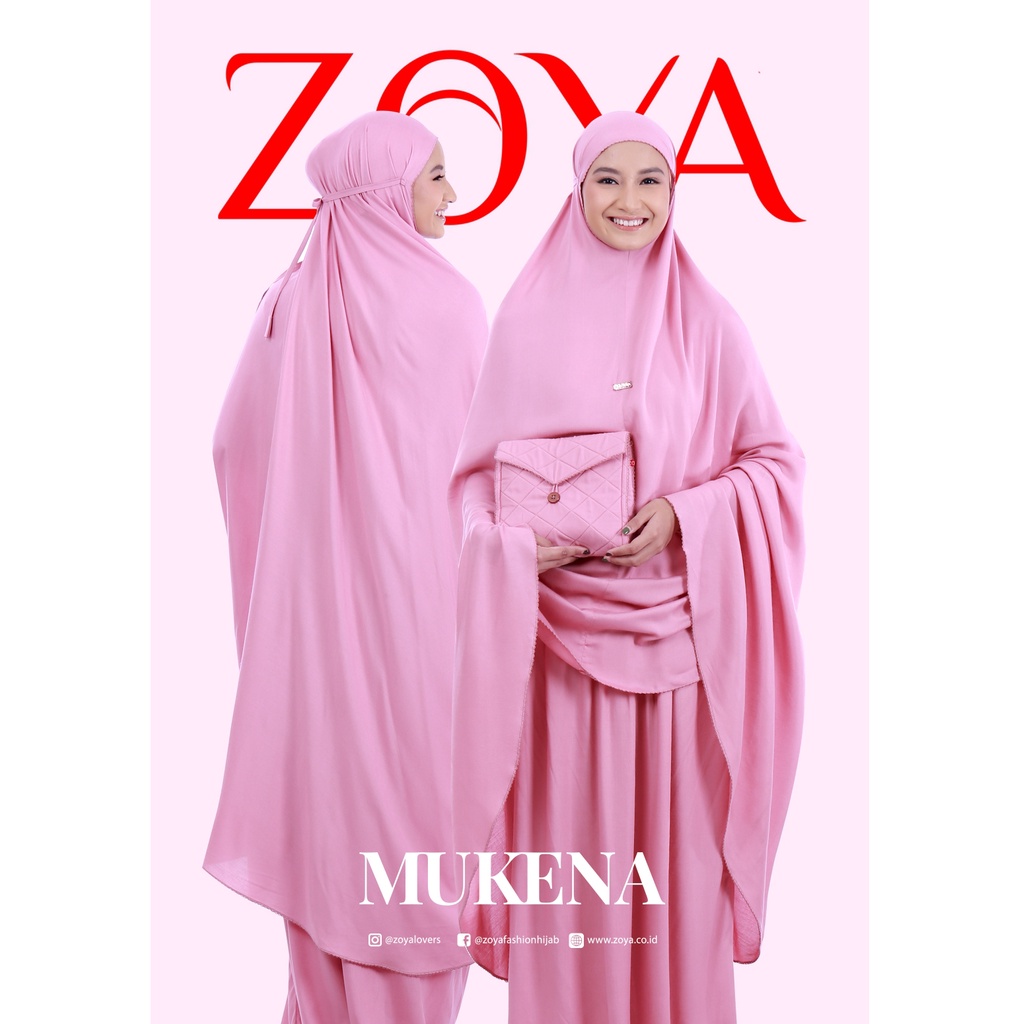Mukena Dewasa Mukena Travel Zoya Lainey Mukena Rayon Premium