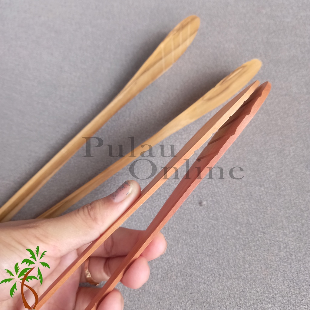 Penjepit Makanan / Capitan Makanan Kayu / Capit Makanan / Wooden Tongs