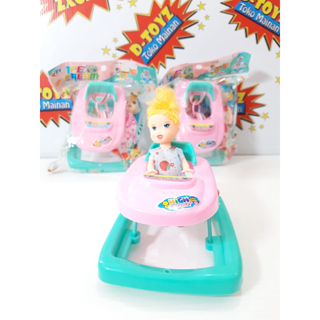 Baby Walker boneka kereta bayi