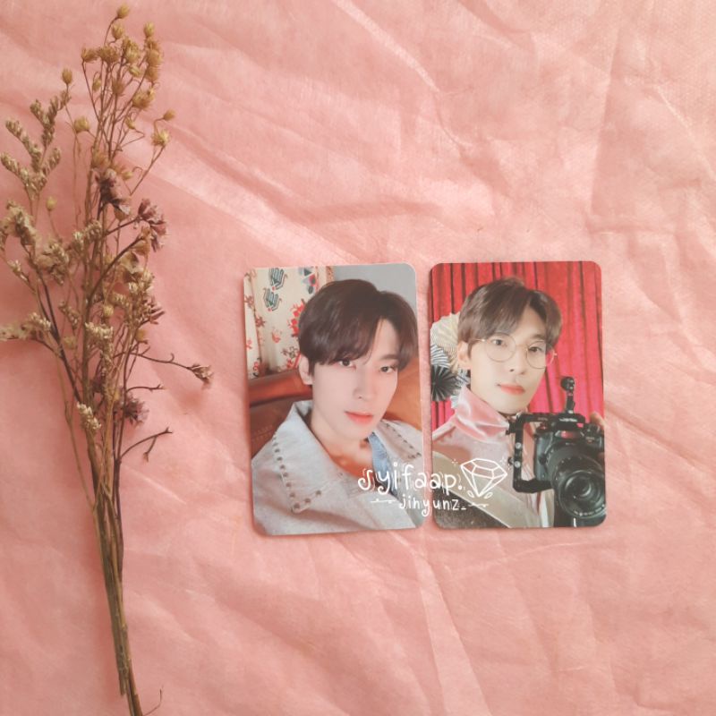 [BOOKED] PHOTOCARD PC SEVENTEEN GOING MAGAZINE GOMAGZ WONWOO SET ( BLACK & WHITE VER)