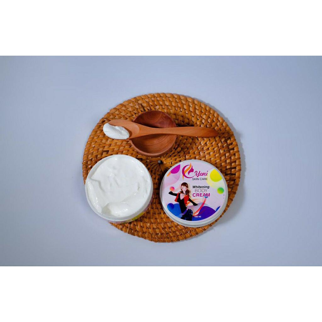 Whitening Body Cream Yoni Skincare Pemutih Badan BPOM / Bleaching Badan Ampuh