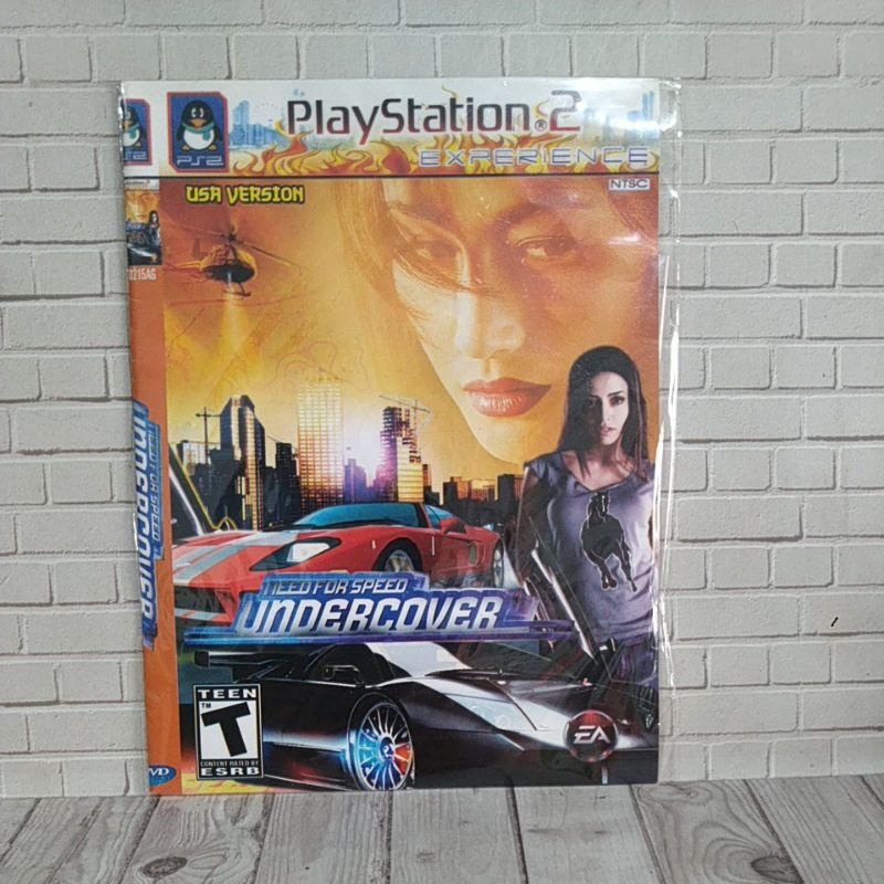 CD  KASET KOPAB PS2 NEED FOR SPEED UNDERCOVER