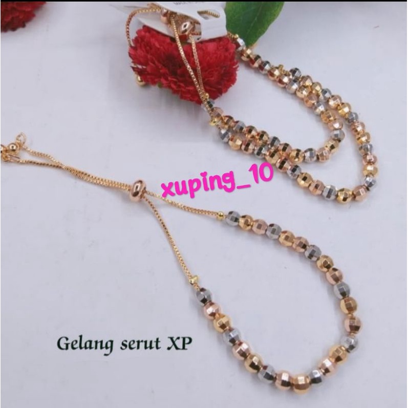 Gelang serut xuping aksesoris fashion wanita dewasa GX05