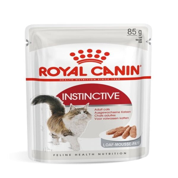 Royal Canin Adult Instinctive in Loaf Wet Cat Food Pouch 85 gr Sachet