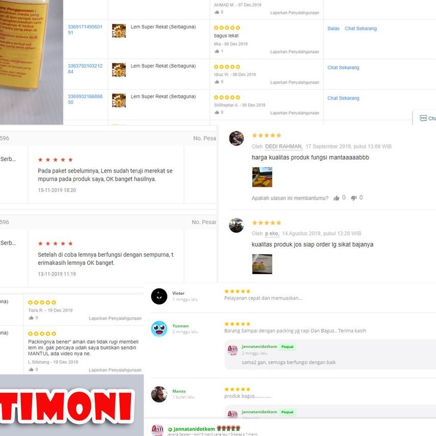 

™ Lem Super Kuat Rekat Serbaguna ♧